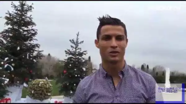Cristiano Ronaldo gives his Twitter followers a guided tour of his house